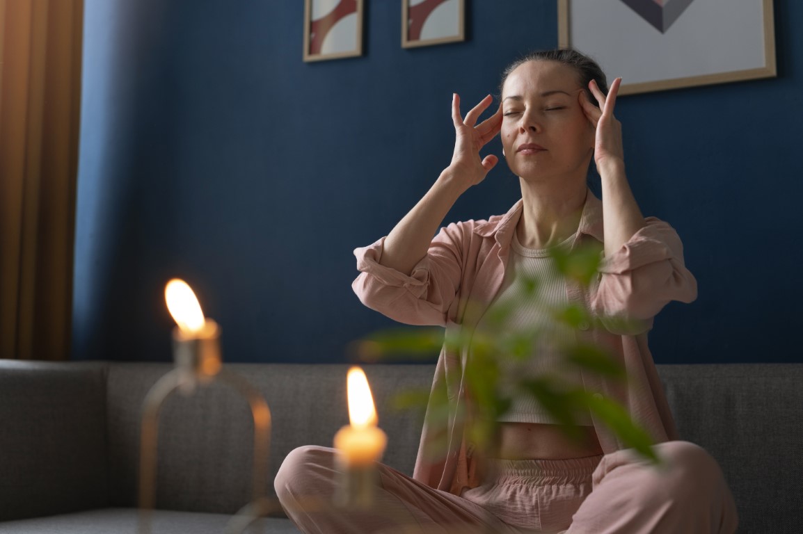 Mindful wellness practice at BalanceBloom